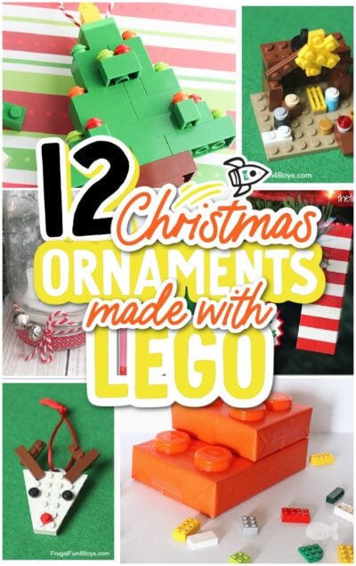 Fun, Easy to Make LEGO Christmas Scene