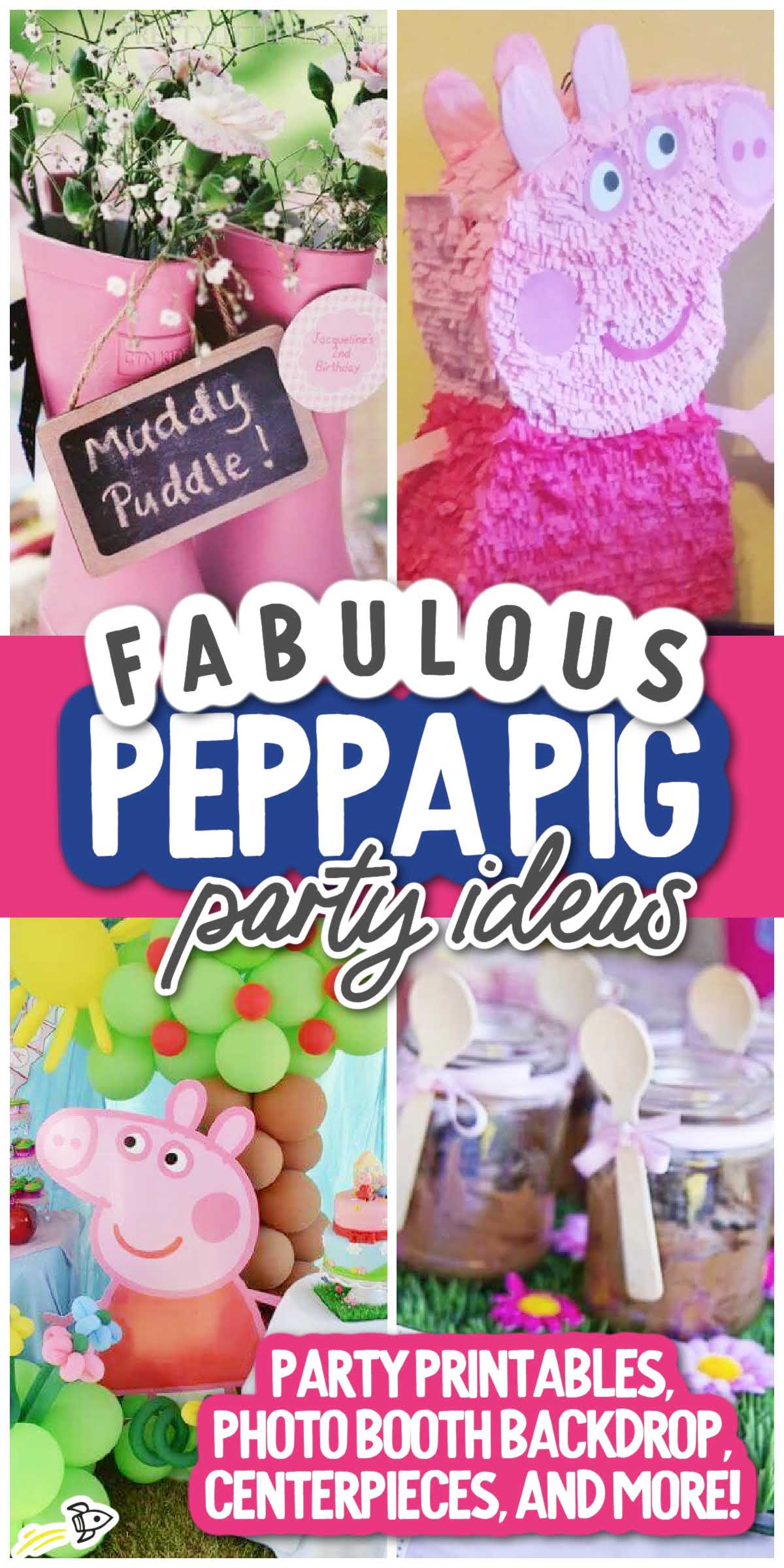 21 Fabulous Peppa Pig Party Ideas - Spaceships and Laser Beams