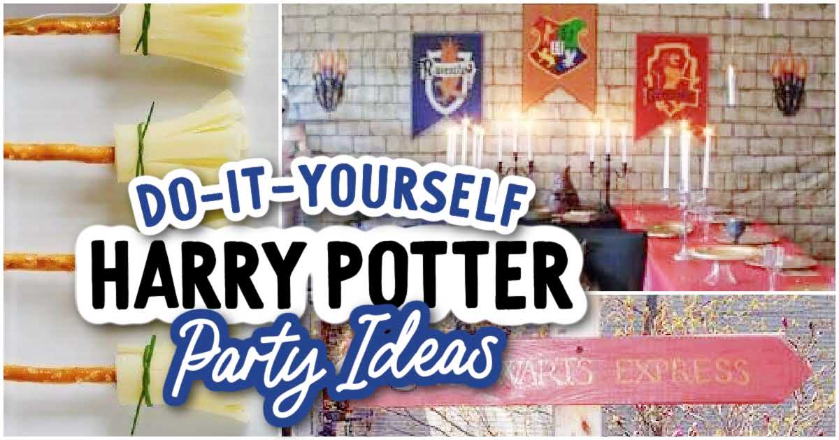 Harry Potter Fans! Check Out This Fun Party Theme – Food, Décor