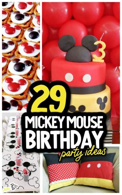 Top 10 Mickey Mouse Birthday Party Ideas for Games!