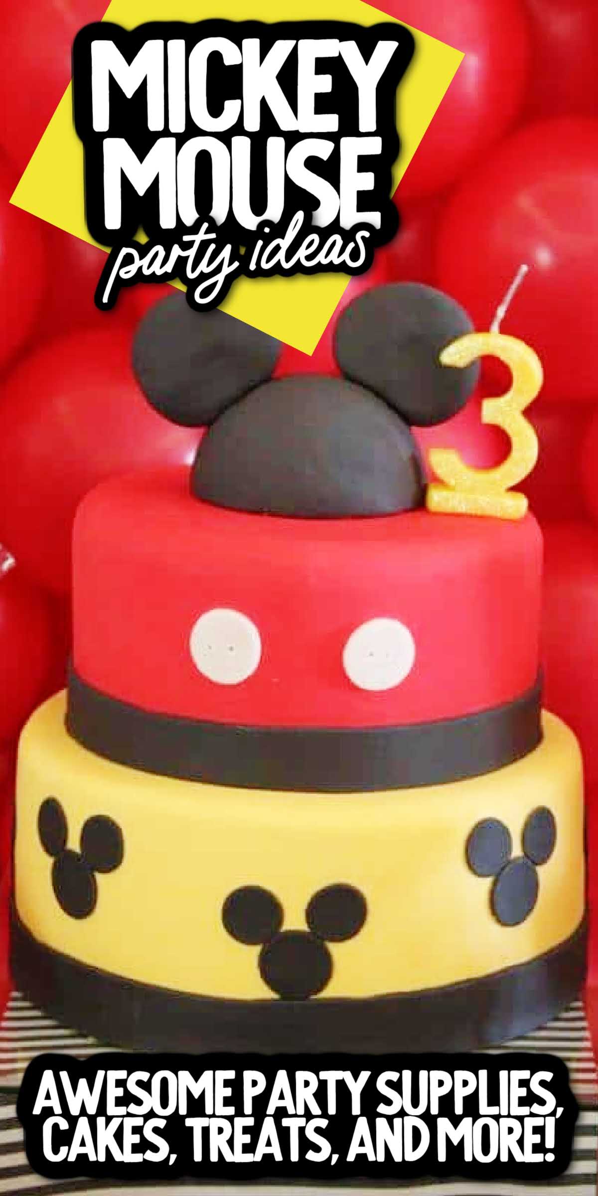 29 Mickey Mouse Birthday Party Ideas - Spaceships and Laser Beams