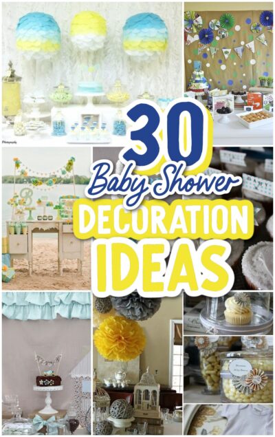 23 Easy DIY Baby Shower Decorations (That'll Wow Them) - Mommy on Purpose