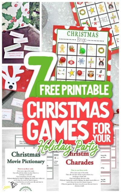 7 Free Printable Christmas Games For Your Holiday Party - Spaceships ...