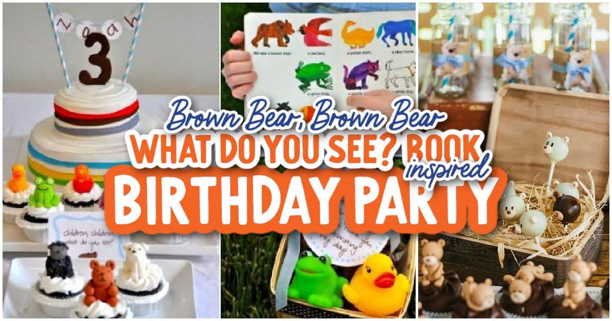 Brunch with the Brother Bears  Brown Bear Themed First Birthday