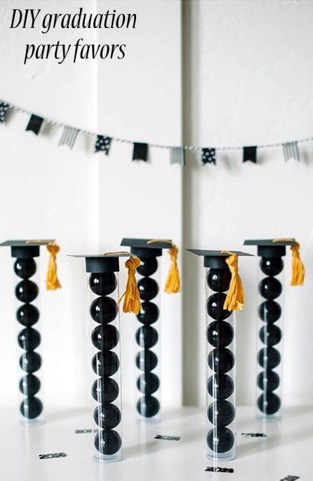 college graduation party favors