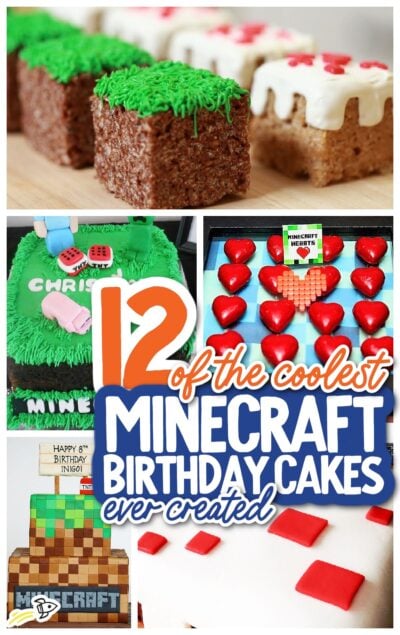 Lego Minecraft Cake, This is how we decorate a Lego Minecra…