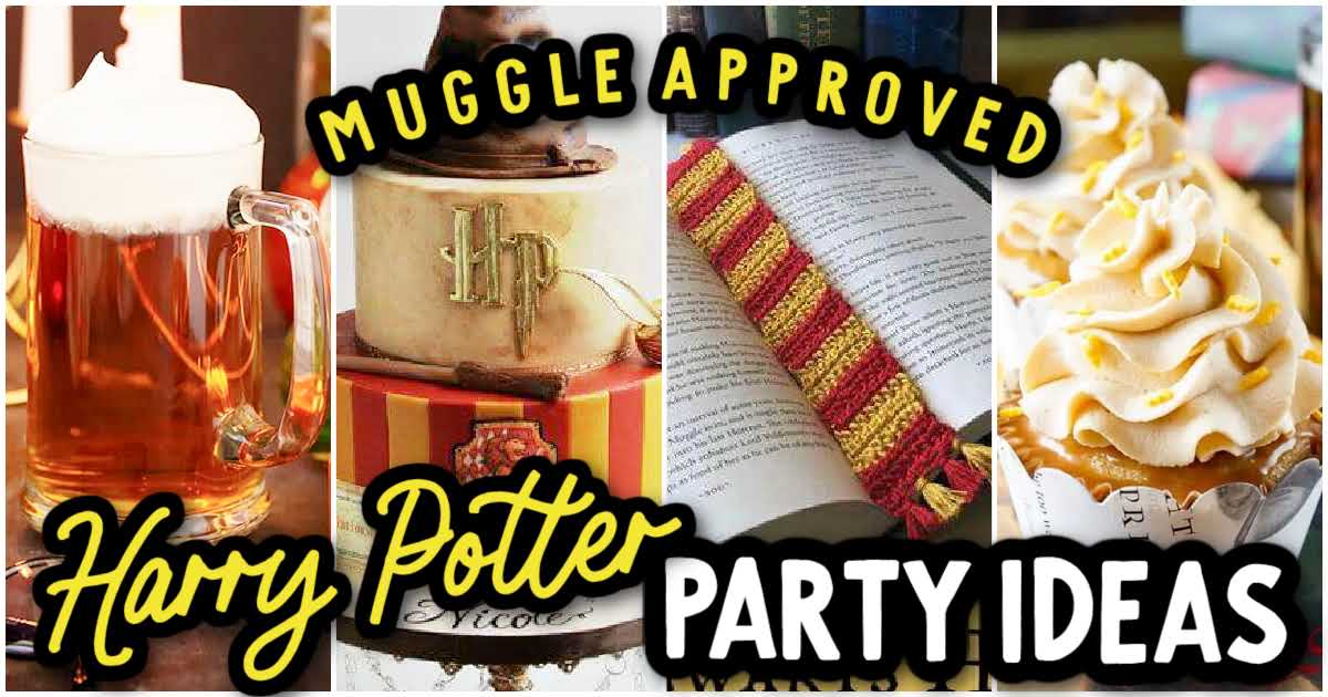 DIY Harry Potter Party - Party Like a Cherry