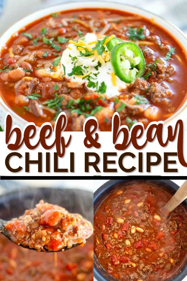 Beef and Bean Chili Recipe - Spaceships and Laser Beams