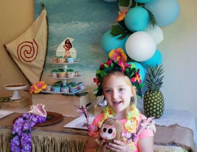 Moana Birthday Party Ideas - Spaceships and Laser Beams