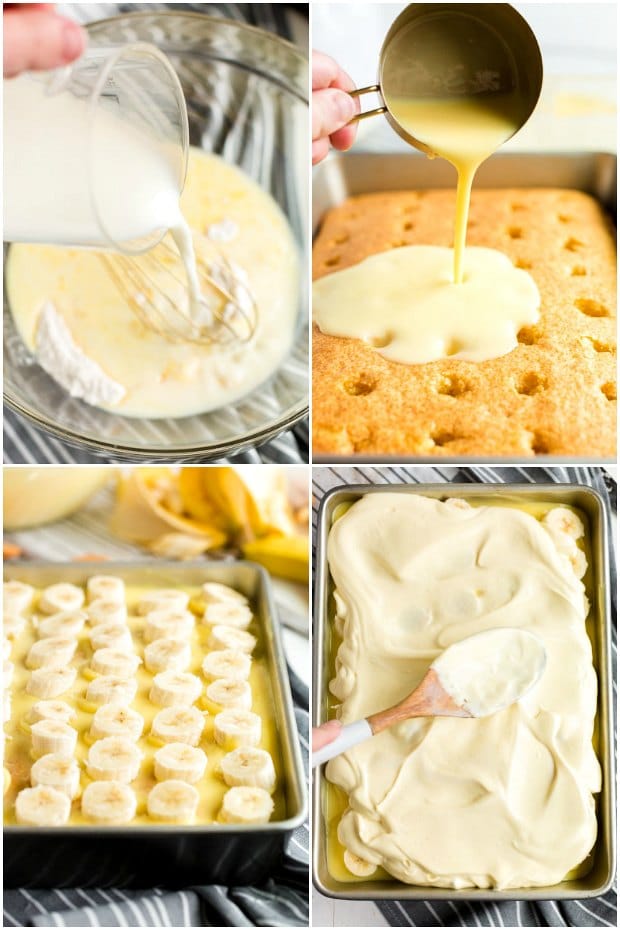 Banana Pudding Cake - Spaceships and Laser Beams