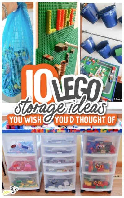10 LEGO Storage Ideas You Wish You'd Thought Of - Spaceships and Laser Beams