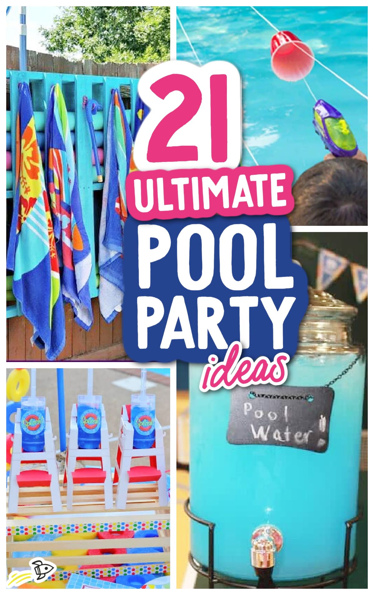 21 Ultimate Pool Party Ideas - Spaceships and Laser Beams