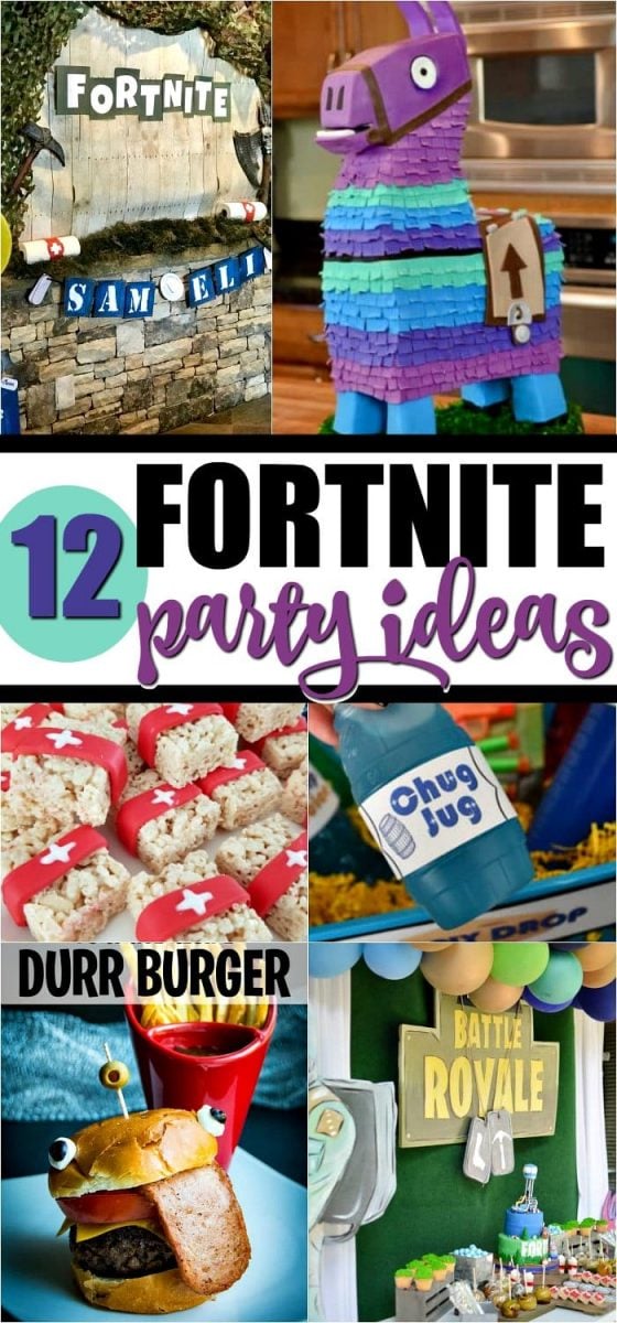 let the game come to life with these awesome fortnite party supplies and decorations fortnite birthday cakes - fortnite dessert table ideas