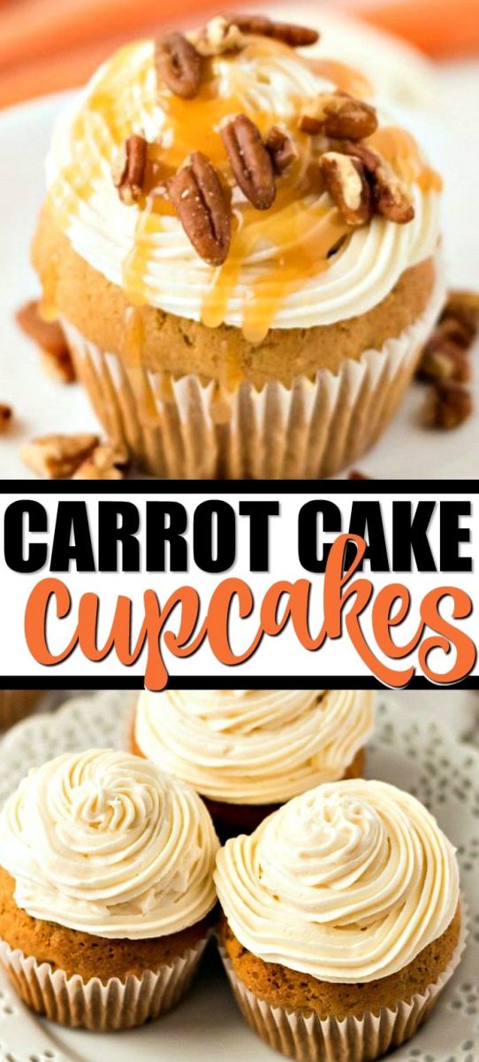 Carrot Cake Cupcakes - Spaceships and Laser Beams