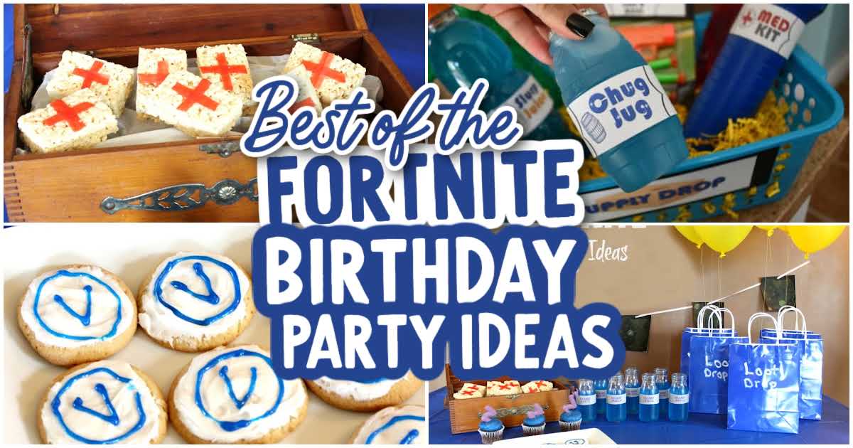 Fortnite Birthday Party Ideas, Photo 1 of 9