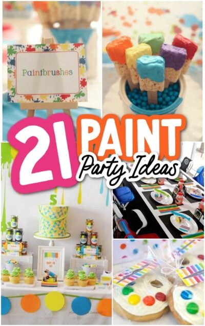 Incredible Art and Paint Party Ideas Kids Will Go Crazy For