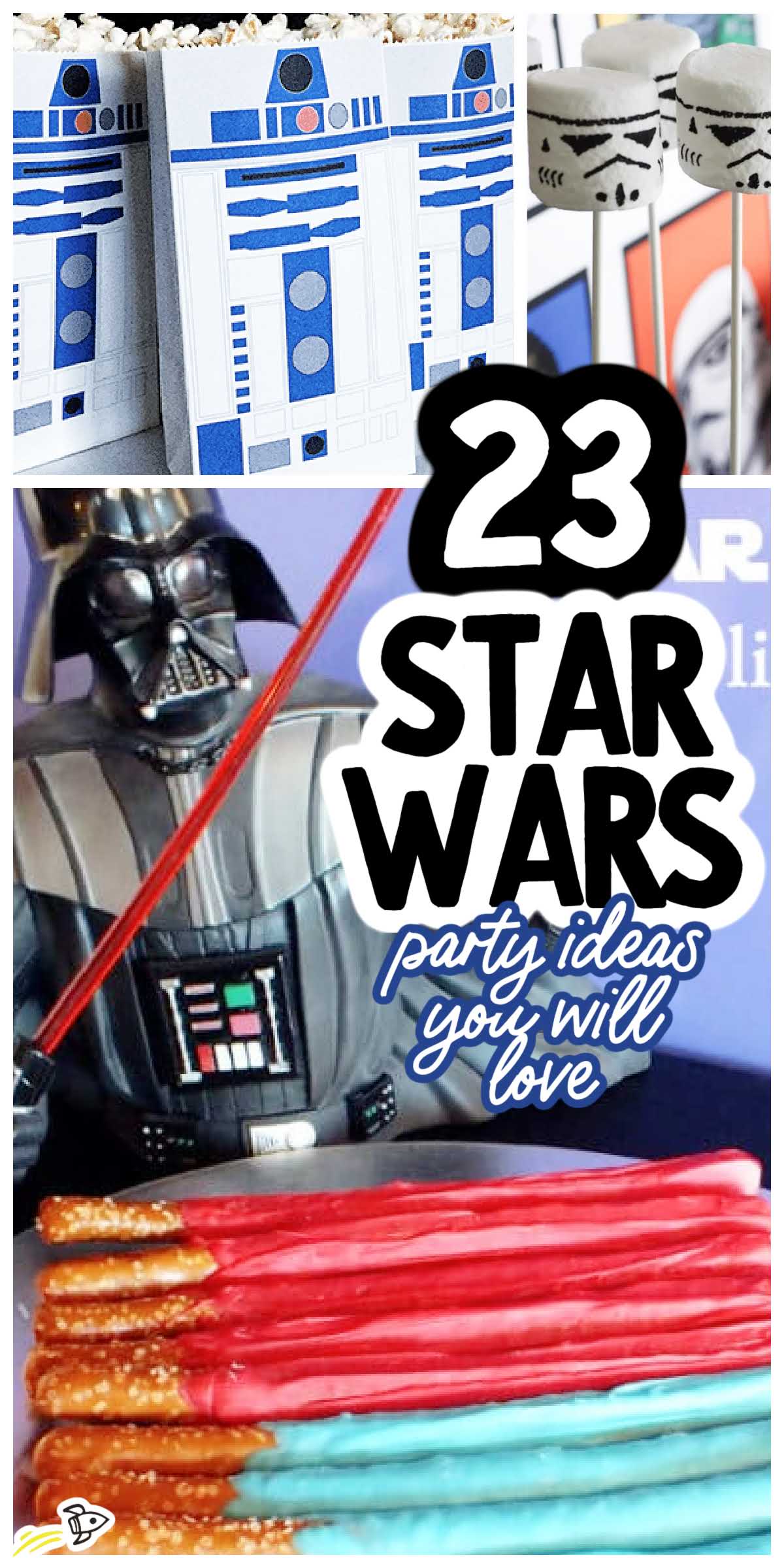 23 Star Wars Birthday Party Ideas You Will Love - Spaceships and Laser ...