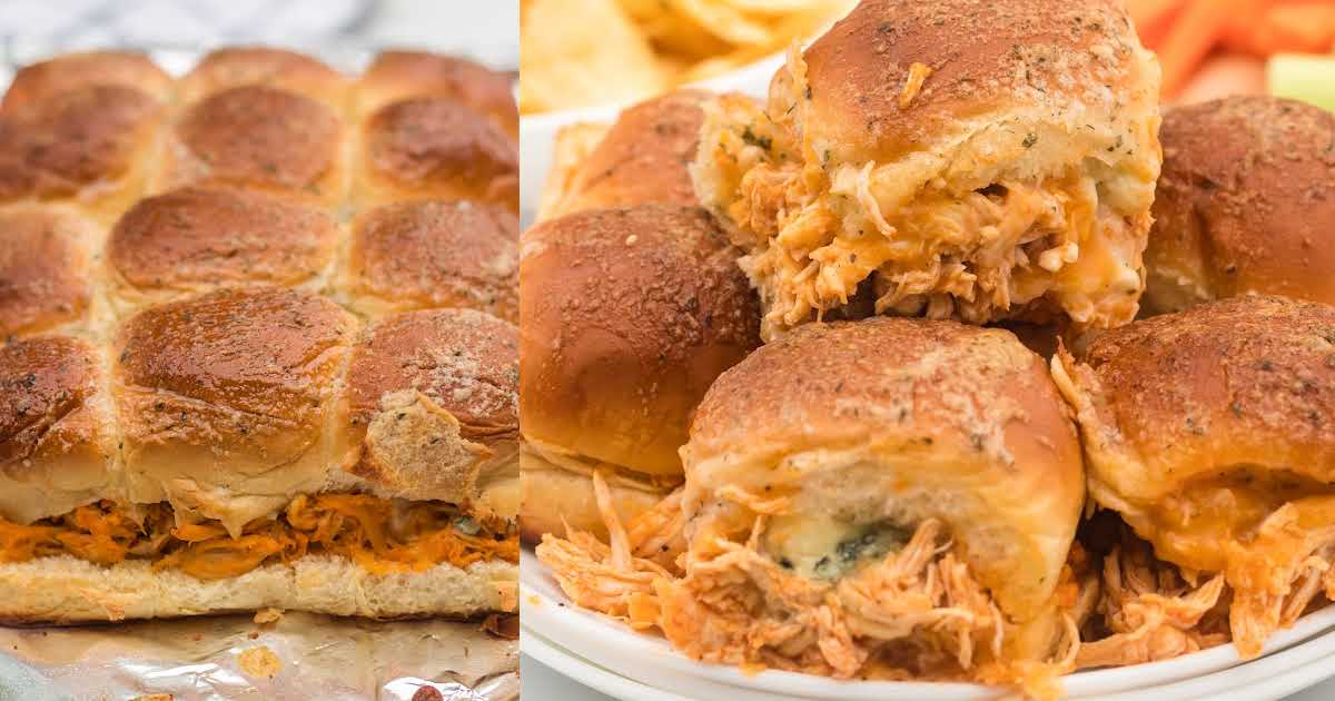 The Best Buffalo Chicken Sliders - Spaceships and Laser Beams