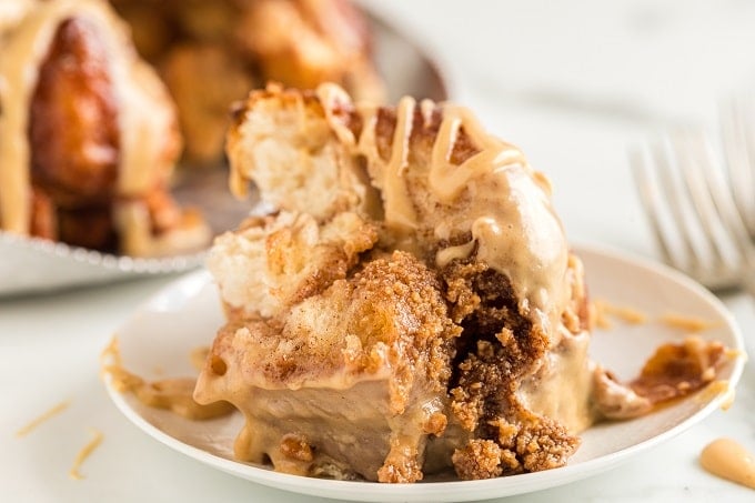 Peanut Butter Monkey Bread - Spaceships and Laser Beams