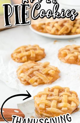 biscuits à la tarte aux pommes