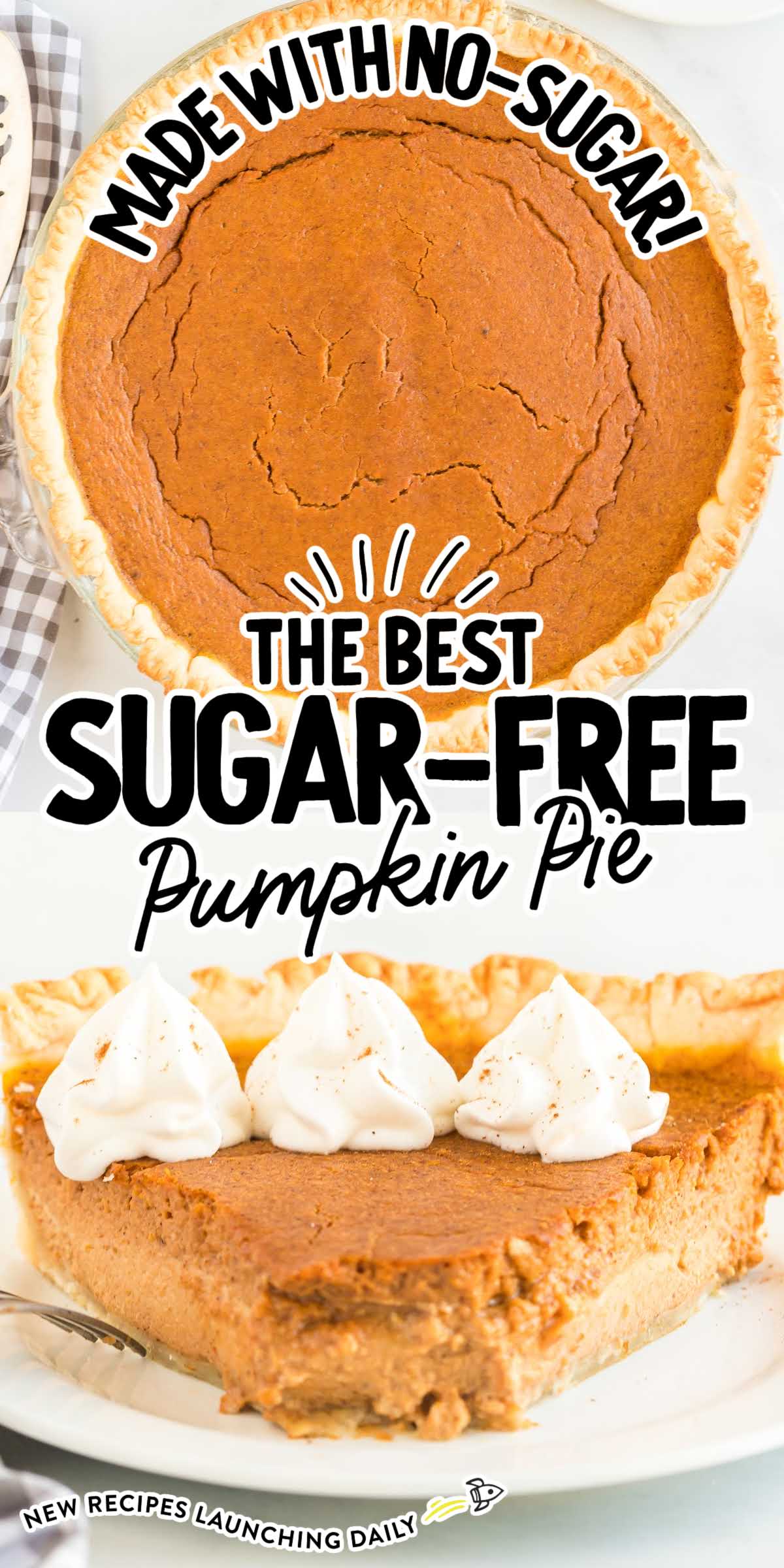 Sugar Free Pumpkin Pie - Spaceships and Laser Beams