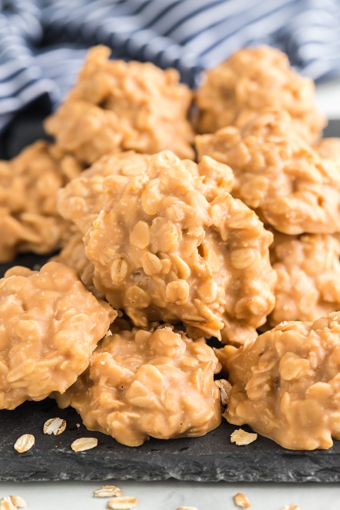 Easy Peanut Butter No Bake Cookies