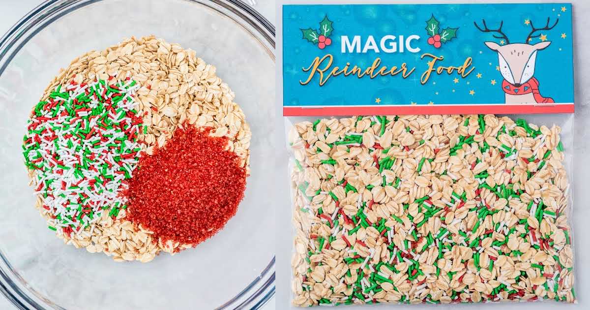 Magic Reindeer Food Recipe Makes a Fun Tradition • The Simple Parent