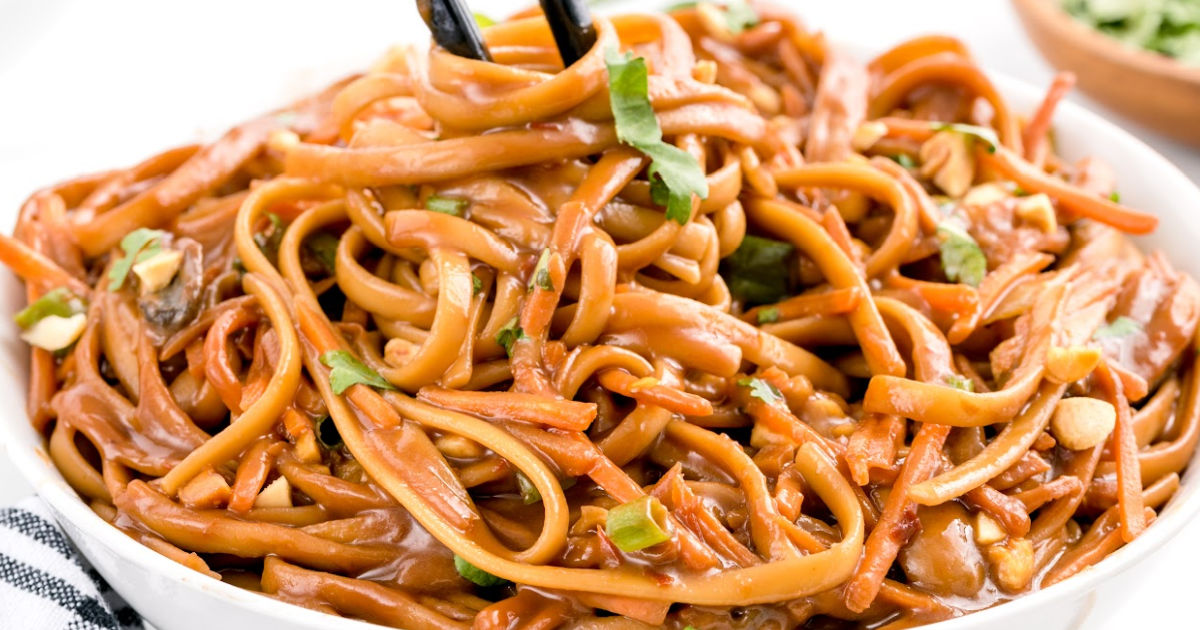 Angel Hair Vegetable Chow Mein Recipe - Dish Ditty