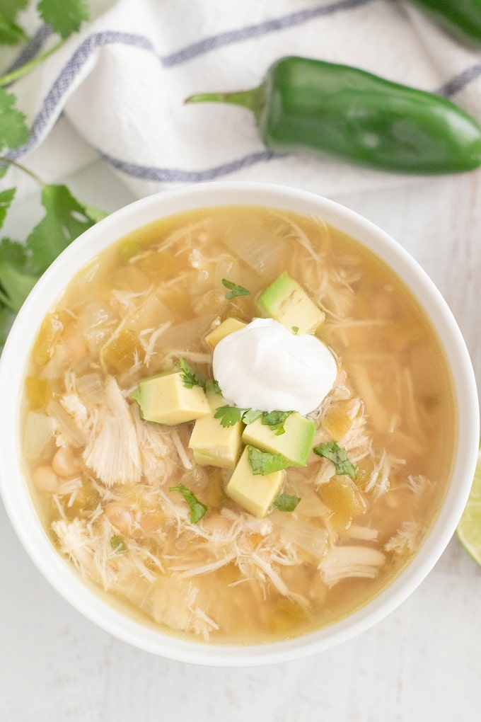 Easy White Bean Chicken Chili