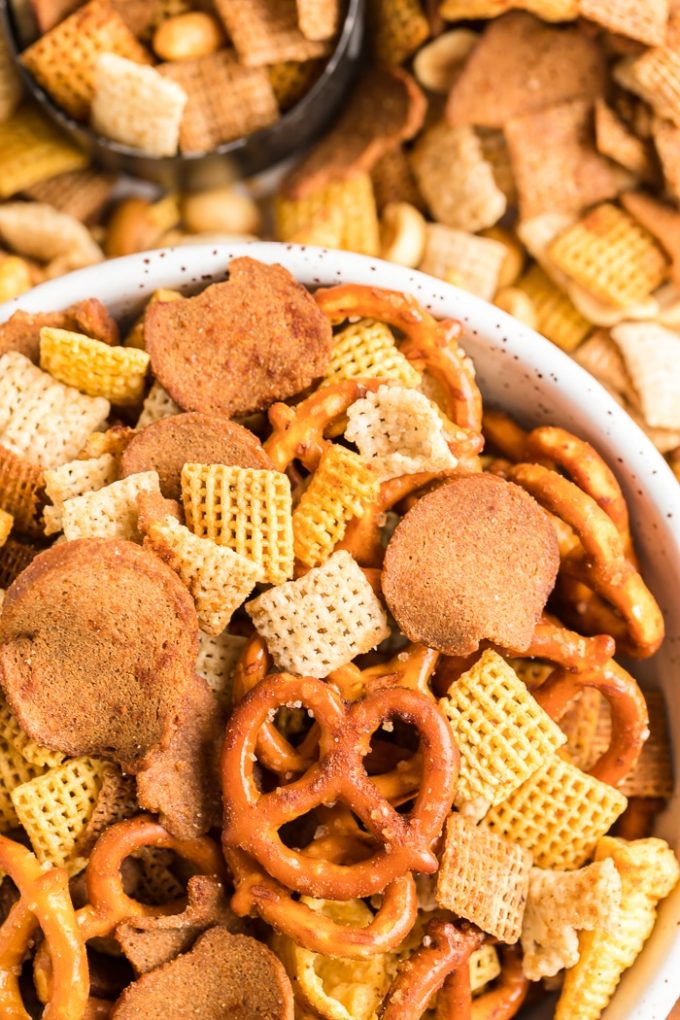 Homemade Slow Cooker Chex Mix