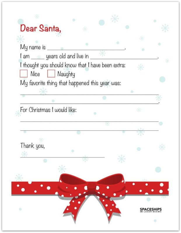 dear santa letters kids