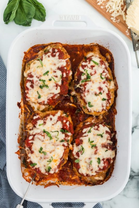 Homemade Chicken Parmesan - Spaceships and Laser Beams