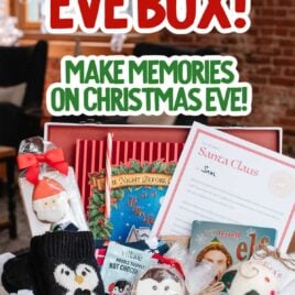 Christmas Eve Box opened and items shown
