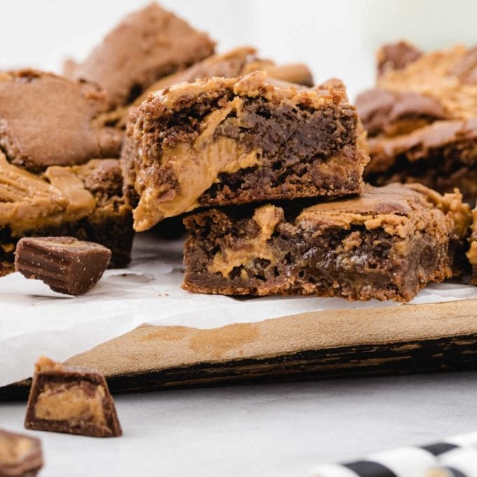 Peanut Butter Brownies-image