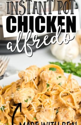 Instant Pot Chicken Alfredo - Spaceships and Laser Beams