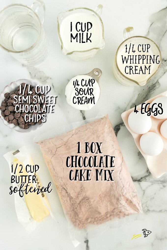 ingredients individually labelled