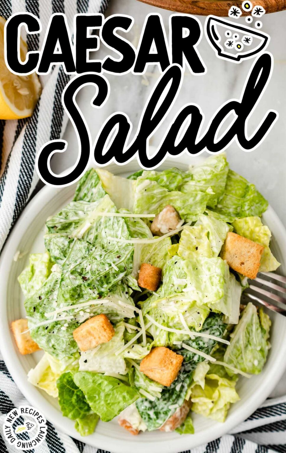 Best Caesar Salad Recipe (Easy!) - Spaceships and Laser Beams