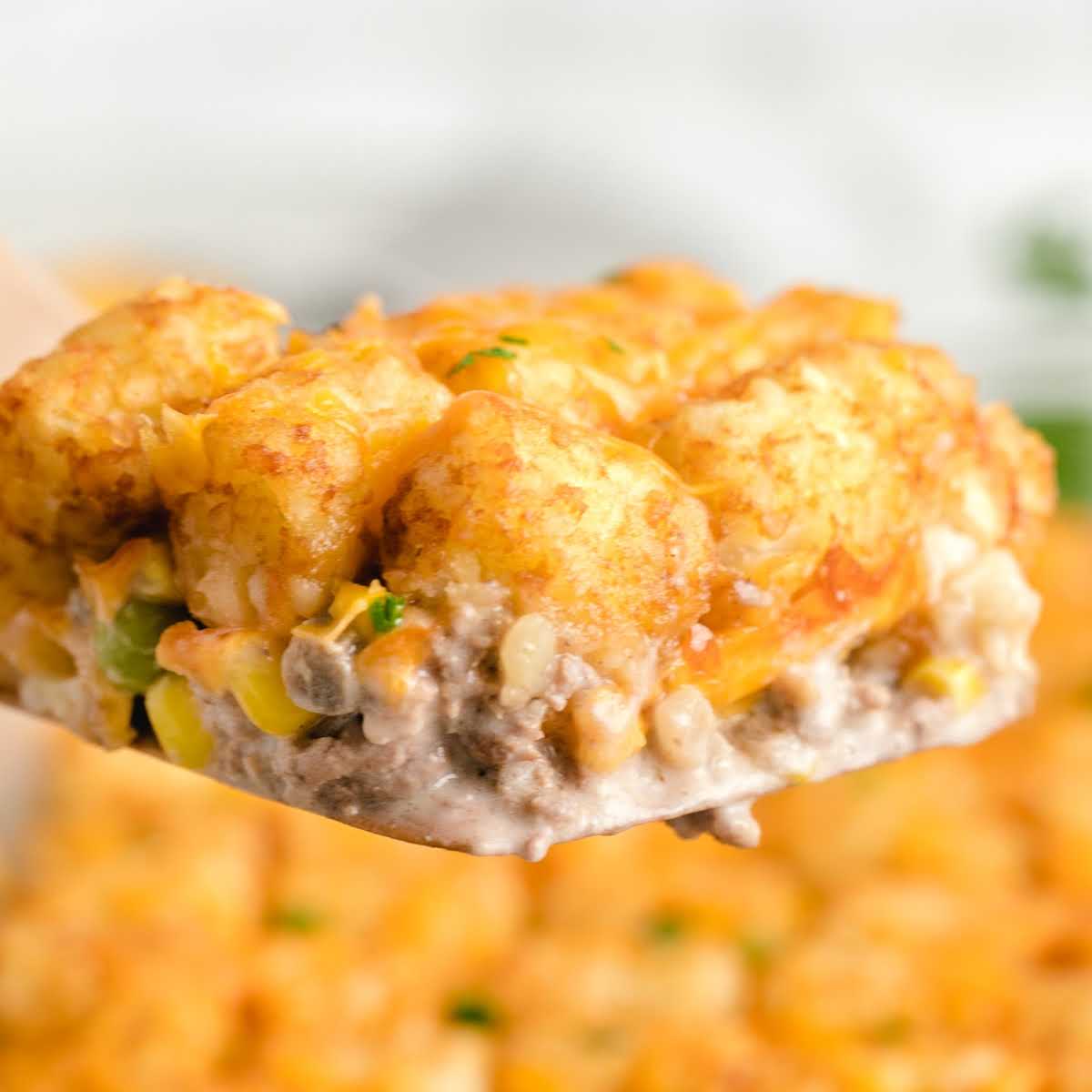 The Best Recipe for Tater Tot Casserole - Spaceships and Laser Beams