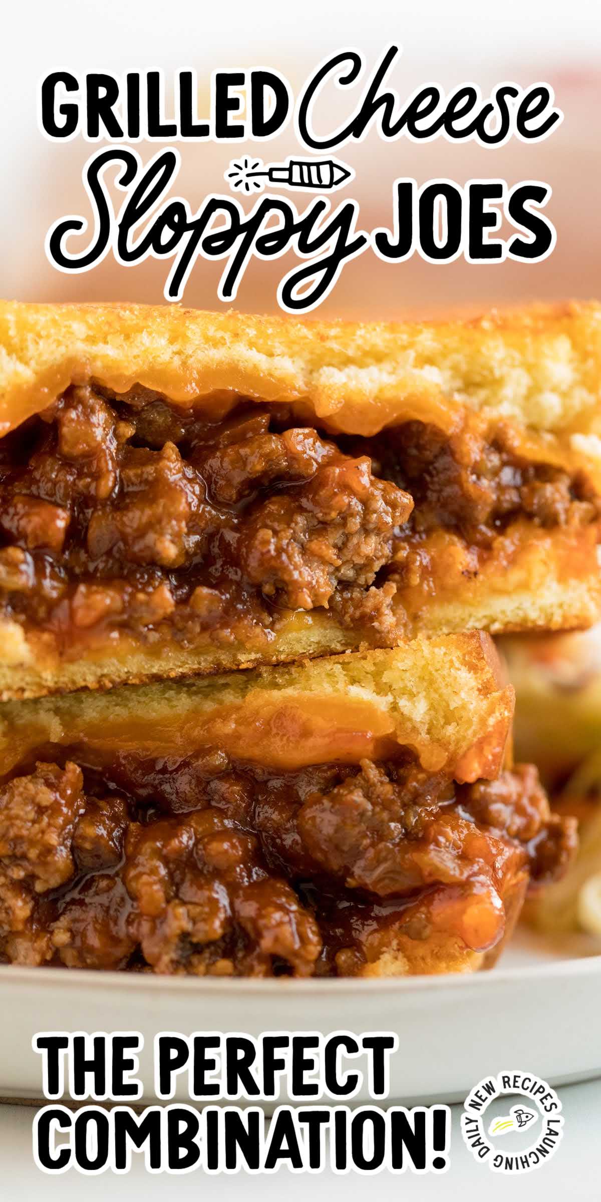 Sloppy Joe Grilled Cheese - Spaceships and Laser Beams