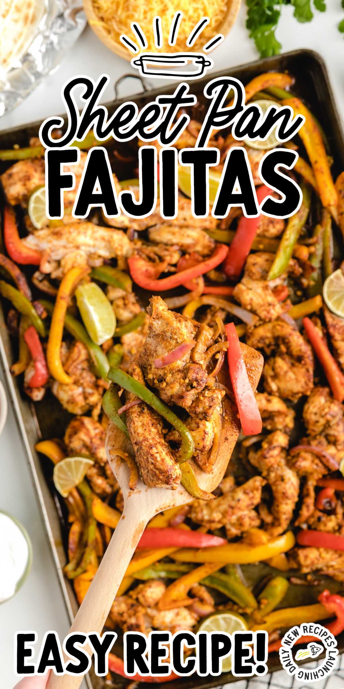 Sheet Pan Broiled Fajitas Beef Chicken Shrimp Delvalle Mainst