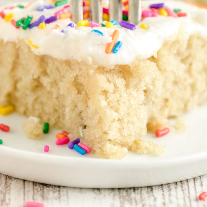 Emmeline's First Birthday Cake Smash + Vanilla Crazy Cake Recipe