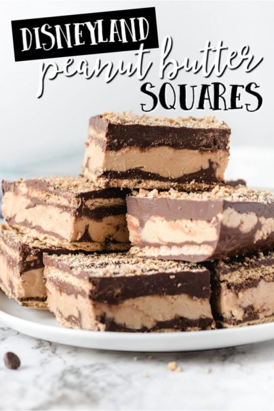 Disneyland Chocolate Peanut Butter Sandwich Bars Spaceships and Laser