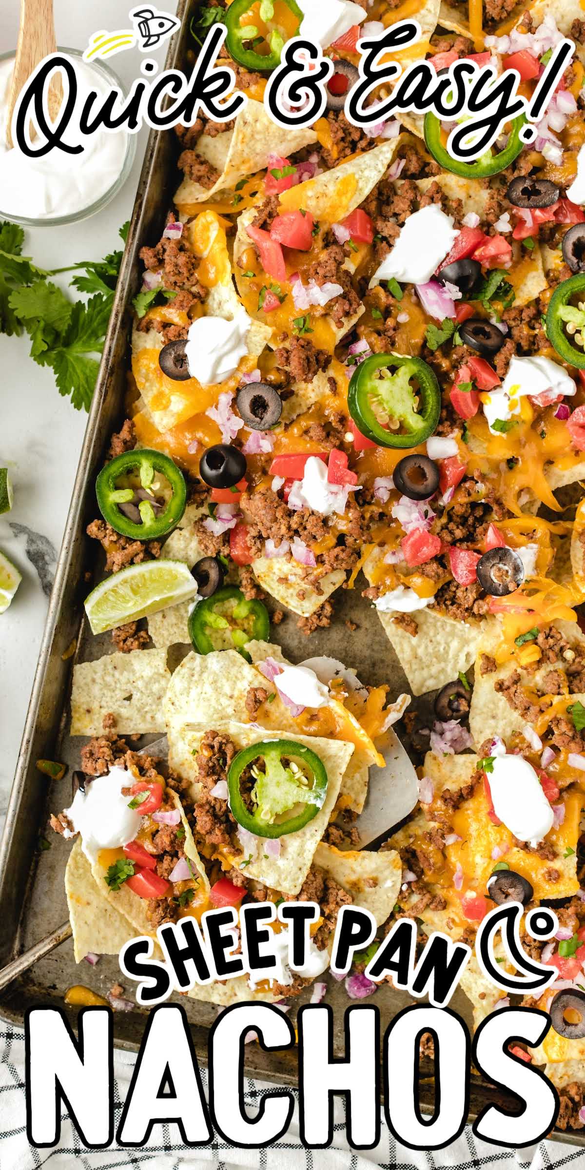 Sheet Pan Nachos - Spaceships and Laser Beams