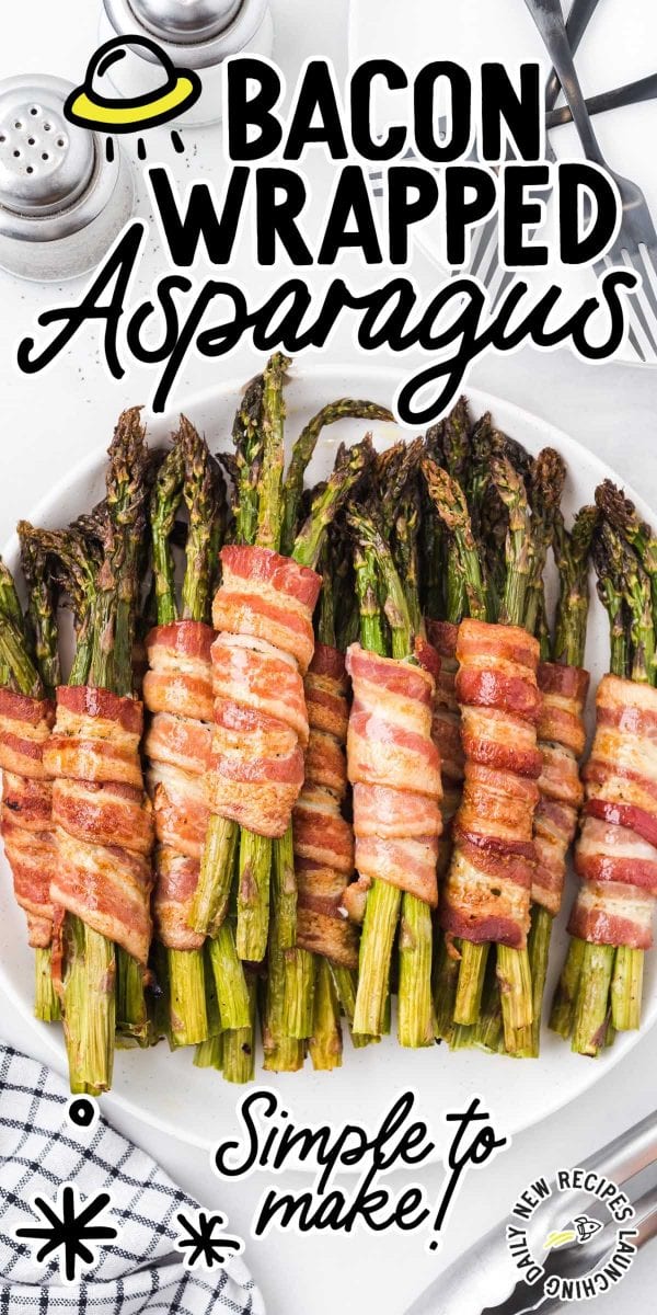 Bacon Wrapped Asparagus - Spaceships and Laser Beams