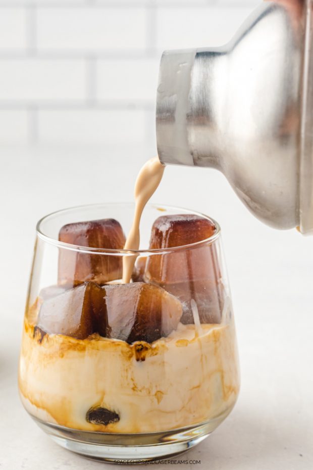Baileys and Coffee Ice Cubes