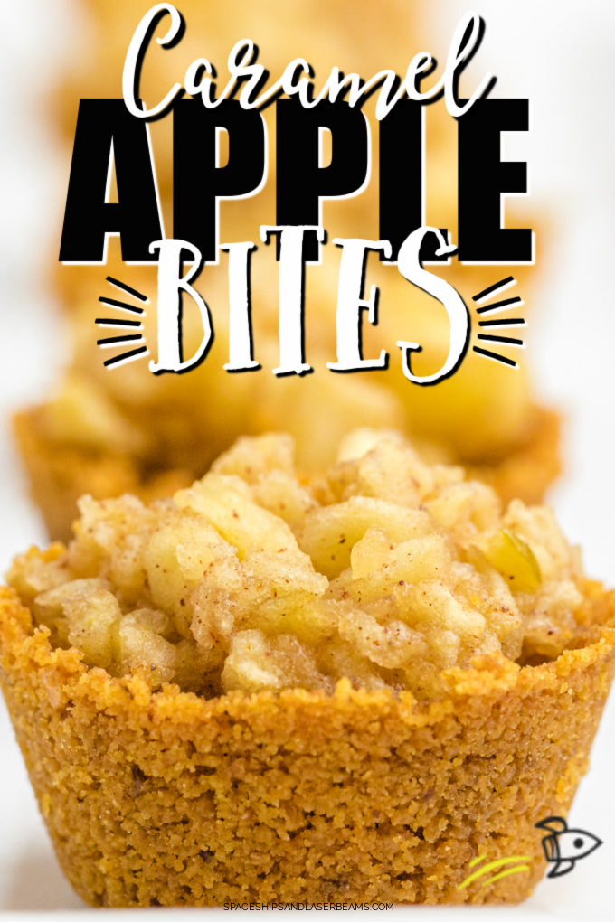 Caramel Apple Crisp Bites Spaceships and Laser Beams