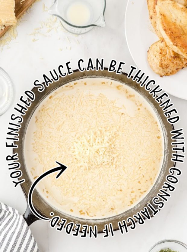 creamy garlic parmesan chicken