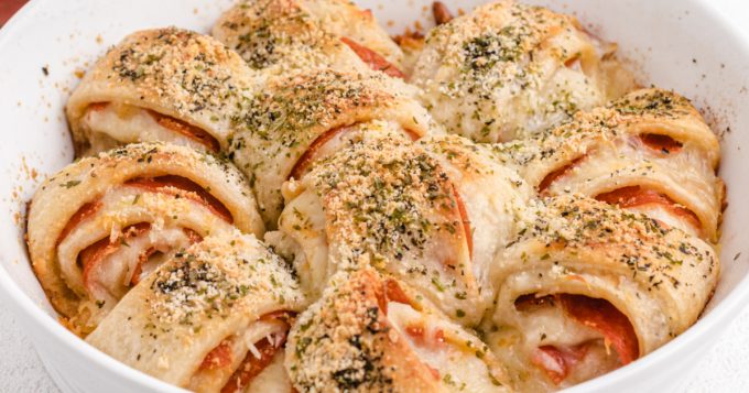 Peperoni Scroll Easy Pepperoni Rolls - Spaceships and Laser Beams
