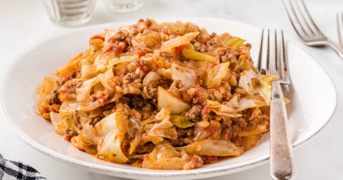 Cabbage Roll Casserole - Spaceships and Laser Beams