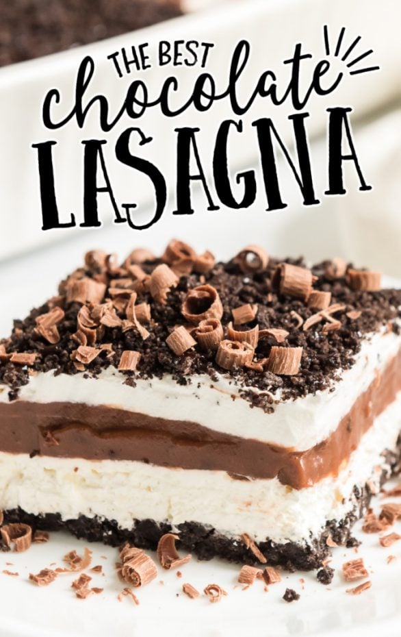 chocolate lasagna